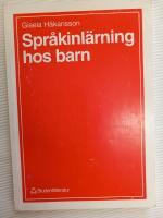 Spr&aring;kinl&auml;rning hos barn