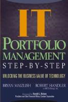 IT Portfolio Management Step-By-Step: Unlocking the