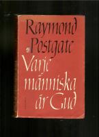 VARJE M&Auml;NNISKA &Auml;R GUD Denna roman tar sin b&ouml;rjan veckorna efter vapenstillest&aring;ndet i november 1918. Handlingen omsp&auml;nner ett drygt halvsekel och mynnar ut i en intr&auml;ngande diskussion om brott, h&auml;mnd och straff.