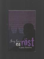 JAG HAR EN R&Ouml;ST  -  under flera &aring;r kom Jenny att resa och arbeta med burmesiska kvinnor och med tiden att bli deras v&auml;n och bundsf&ouml;rvant. I denna bok blir hon ocks&aring; deras spr&aring;kr&ouml;r