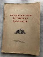 Anders och Pehr Bjurholms Bryggerier