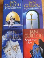 Arn serien 4 b&ouml;cker Tempelriddaren - V&auml;gen till Jerusalem - Riket vid v&auml;gens slut - Arvet efter Arn