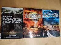 Maze Runner x 3 - I d&ouml;dens labyrint - I Vansinnets &ouml;ken - I d&ouml;dens stad