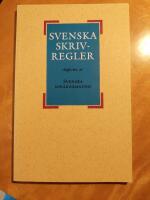 Svenska skrivregler