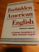 Forbidden American English