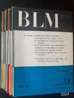 BLM Bonniers Litter&auml;ra Magasin 1-10/1951