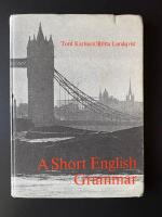 A short English grammar