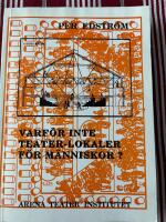 Varf&ouml;r inte teaterlokaler f&ouml;r m&auml;nniskor? : [funderingar, texter, teckningar, ritningar och bilder]