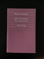 Sorti eller protest : en fr&aring;ga om lojaliteter