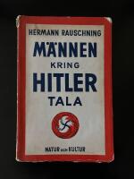 M&auml;nnen kring Hitler tala