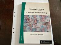 Skatter 2007 - pension och f&ouml;rs&auml;kring