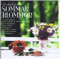 En bukett med sommarblommor