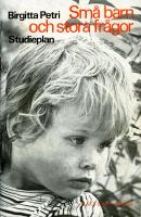 Sm&aring; barn och stora fr&aring;gor, Studieplan