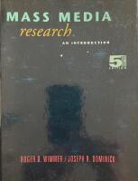 Mass media research - an introduction