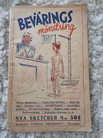 Bev&auml;rings m&ouml;nstring nya sketcher No 504
