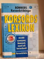 Korsordslexikon, 6:e upplagan