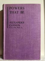 Powers that be (The mayfair lectures)