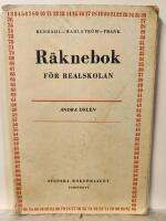 R&auml;knebok f&ouml;r realskolan andra delen