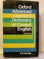 Oxford Advanced learner's dictionary of current English