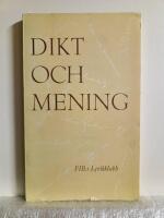 Dikt och mening
