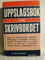 Uppslagsbok f&ouml;r skrivbordet