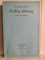 Folklig diktning form och teknik