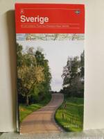 Sverige v&auml;gkarta 1:900 000 - 1:900000