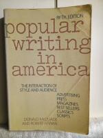 Popular writing in America - the interaction of style and audience