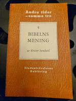 Bibelns mening