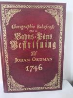 Chorographia Bahusiensis Thet &auml;r Bahus-L&auml;ns Beskrifning af Johan Oedman