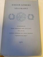 Birger Sj&ouml;berg s&auml;llskapet 1962