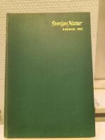 Sveriges natur - Svenska naturskyddsf&ouml;reningens &aring;rsbok 1972