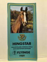 Hingstar vid stiftelsen sveriges avels och h&auml;stsportcentrum 1989