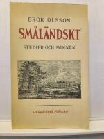 Sm&aring;l&auml;ndskt studier och minnen