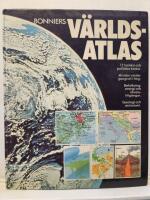 Bonniers v&auml;rldsatlas : med v&auml;rldsgeografi i f&auml;rg