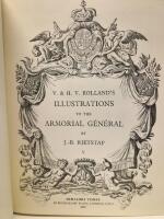 V. & H. V. Rolland&acute;s illustrations to the Armorial G&egrave;n&egrave;ral V-VI
