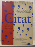 All v&auml;rldens citat