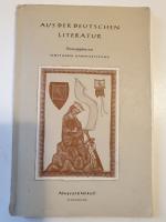Aus der deutschen literatur