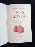 Hans Larsson Den politiska t&auml;nkaren