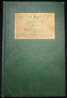 Mathematical Tables from handbook of Chemistry & Physics