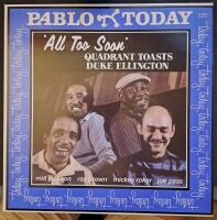 Milt Jackson, Ray Brown, Mickey Roker, Joe Pass &ndash; All Too Soon Quadrant Toasts D