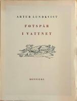 Fotsp&aring;r i vattnet