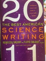 The best American science writing 2011