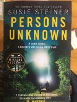 Persons unknown - a richard and judy book club pick 2018