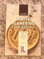 Skatteplanering i Enskild firma