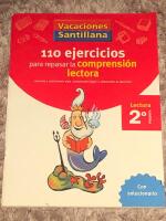 Vacaciones Santillana 2 Primaria 110 Ejercicios Para Mejorar La Compresi&oacute;n Lectora (Spanish Edition)