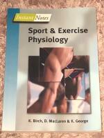 Sport and exercise physiology