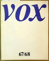 VOX 67/68 Kalender utgiven av Litter&auml;ra Studentklubben i Lund p&aring; Bonniers f&ouml;rlag, &aring;rg. 11