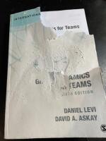 Group Dynamics for Teams