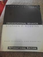 Organizational behavior